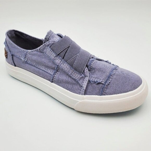 BUY ONE GET ONE FREE Blowfish Marley Low Top Slip-On Canvas Sneakers Lavender - Picture 6 of 8